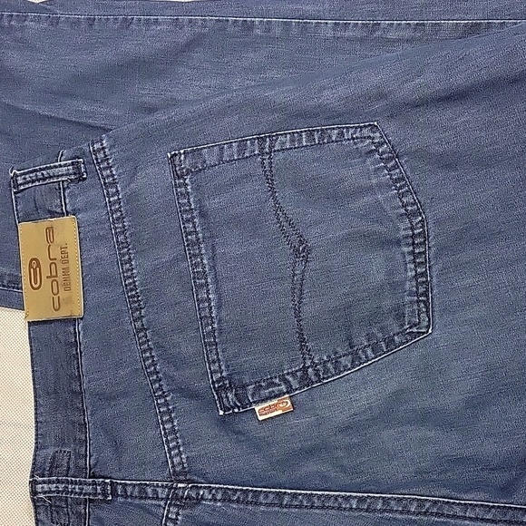 Cobra Denim Dept Mens Vintage Jeans Made in Spain Straight Leg Size 37 - Picture 10 of 15